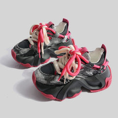 Invista Denim Chunky Sneakers