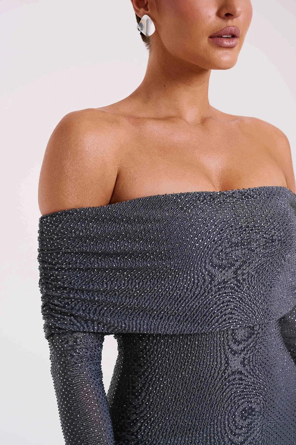 Jada Off Shoulder Dress