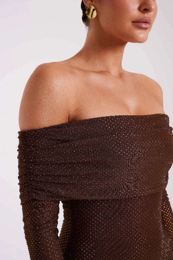 Jada Off Shoulder Dress