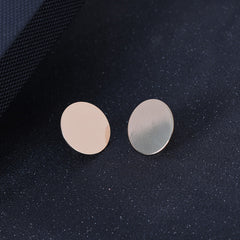 Golden Chic Disc Earrings