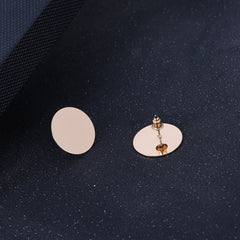Golden Chic Disc Earrings