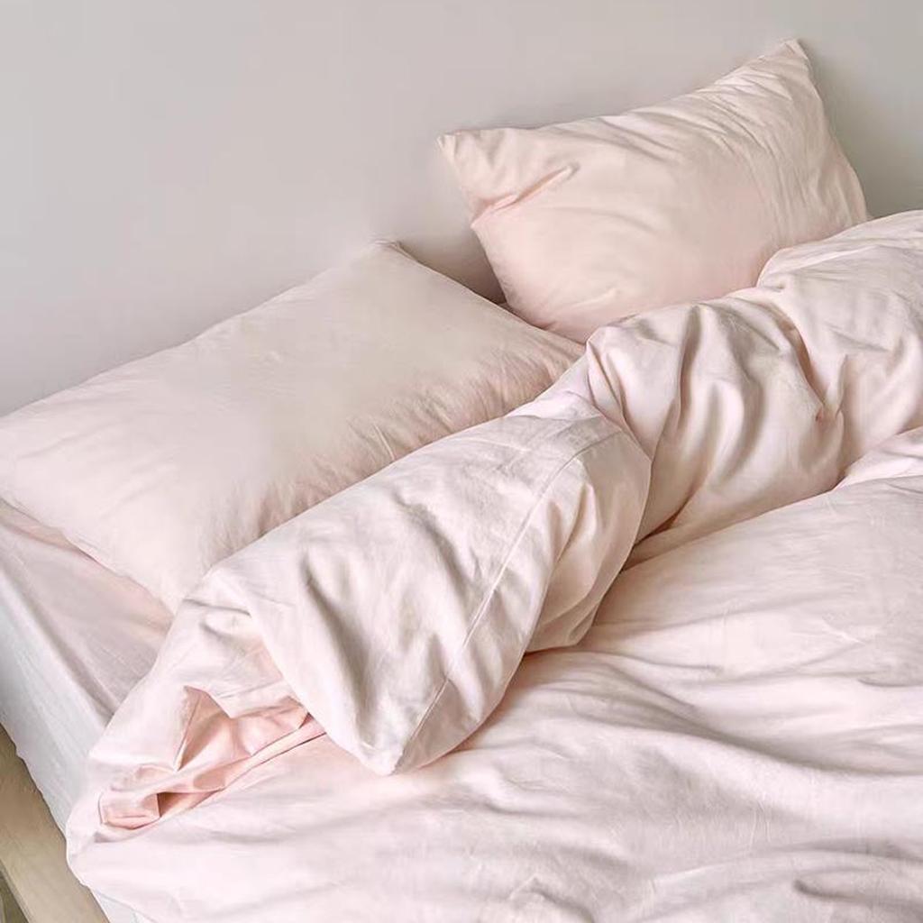 Pastel Color Duvet Cover - Soft Pink
