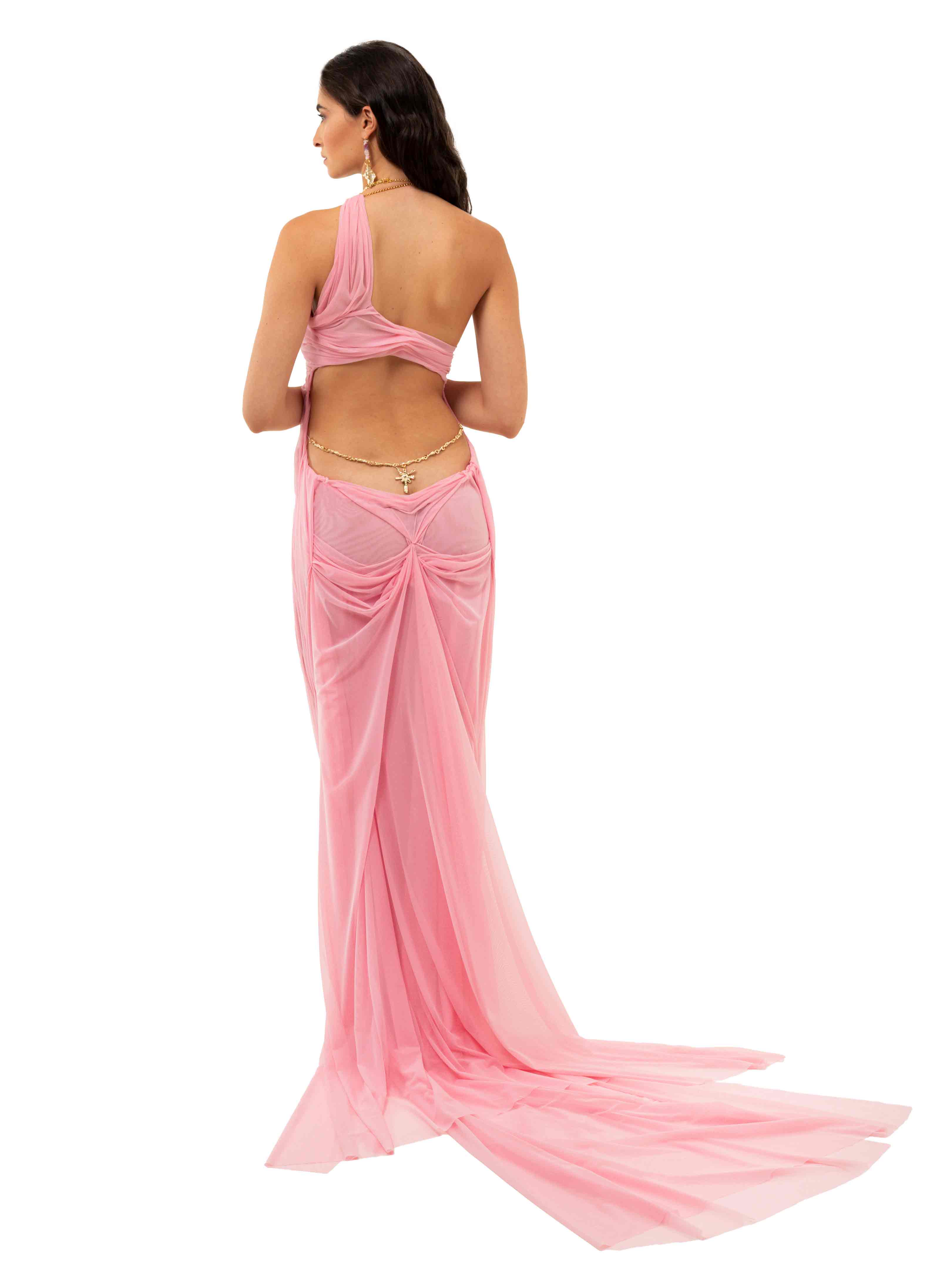 pink venus wetlook dress dupe Venus Wet Look Dress