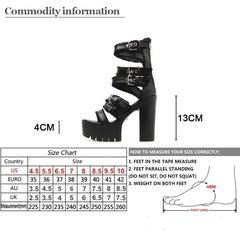 Platform Ankle Strap Heels