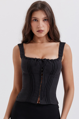 Chicca Blue Printed Top