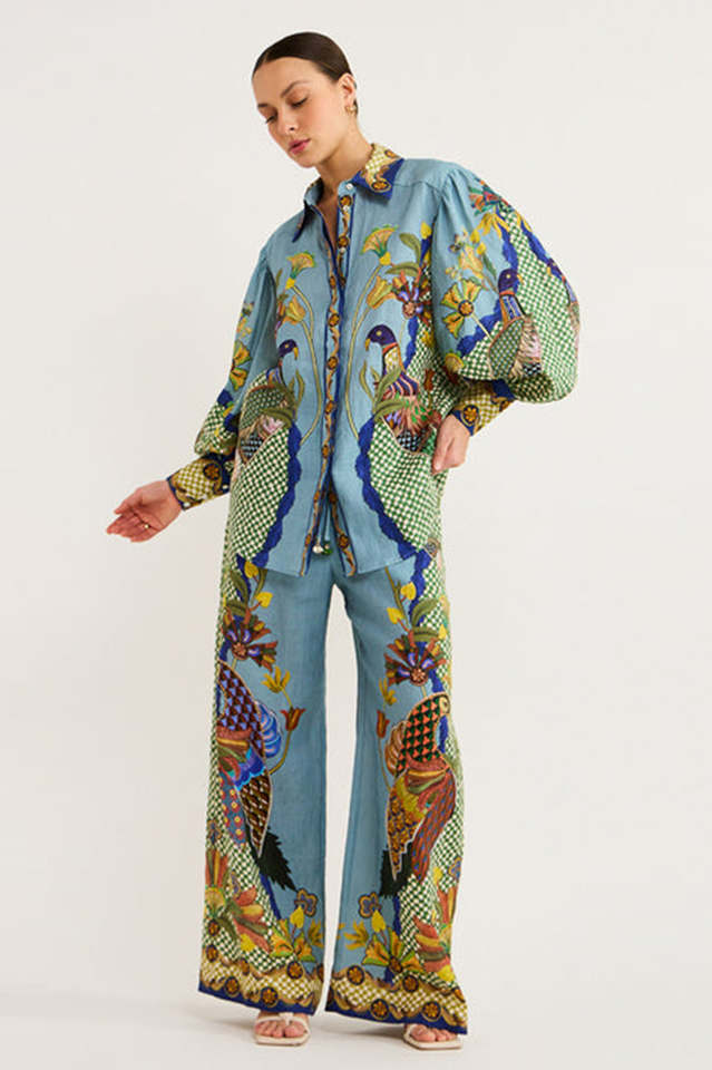 Gilly Shirt + Pant Set