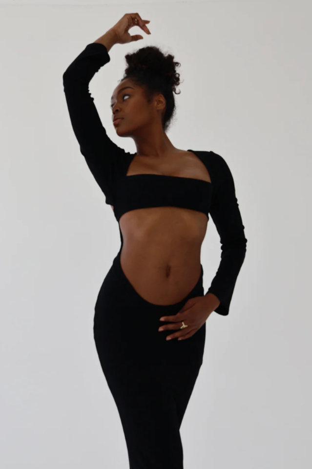 Black Grande Finale Gown