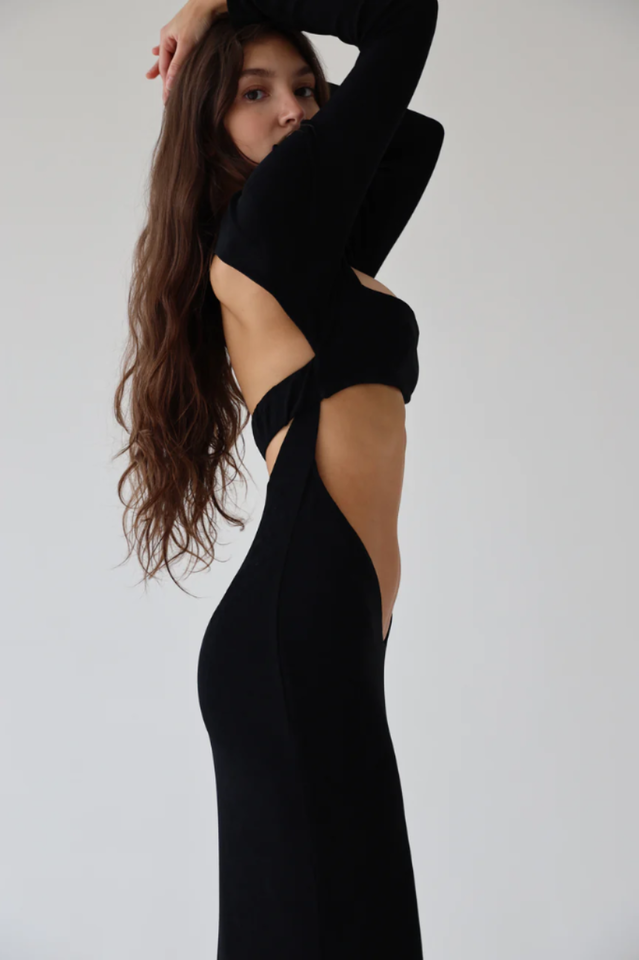 Black Grande Finale Gown