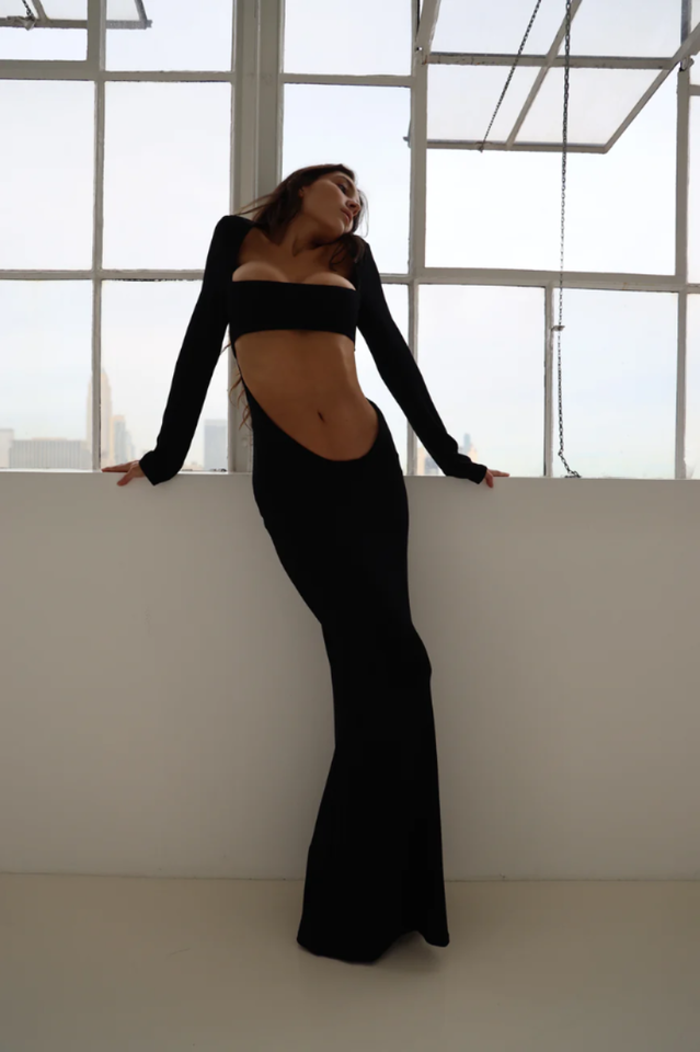 Black Grande Finale Gown