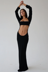 Black Grande Finale Gown