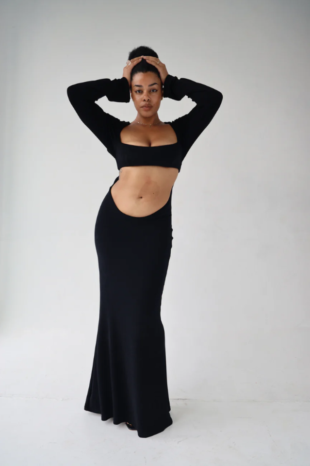 Black Grande Finale Gown
