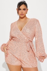 Take Me Dancing Sequin Romper