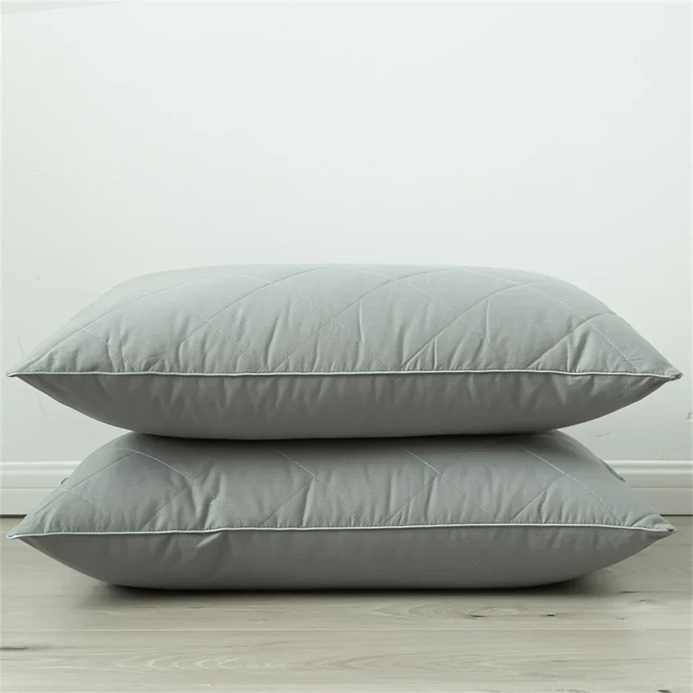100% Cotton Pillow To Help Sleep Five-Star Hotel Cervical Pillows for Bedroom Home Decor Soft Comfortable Neck Pillow Bedding