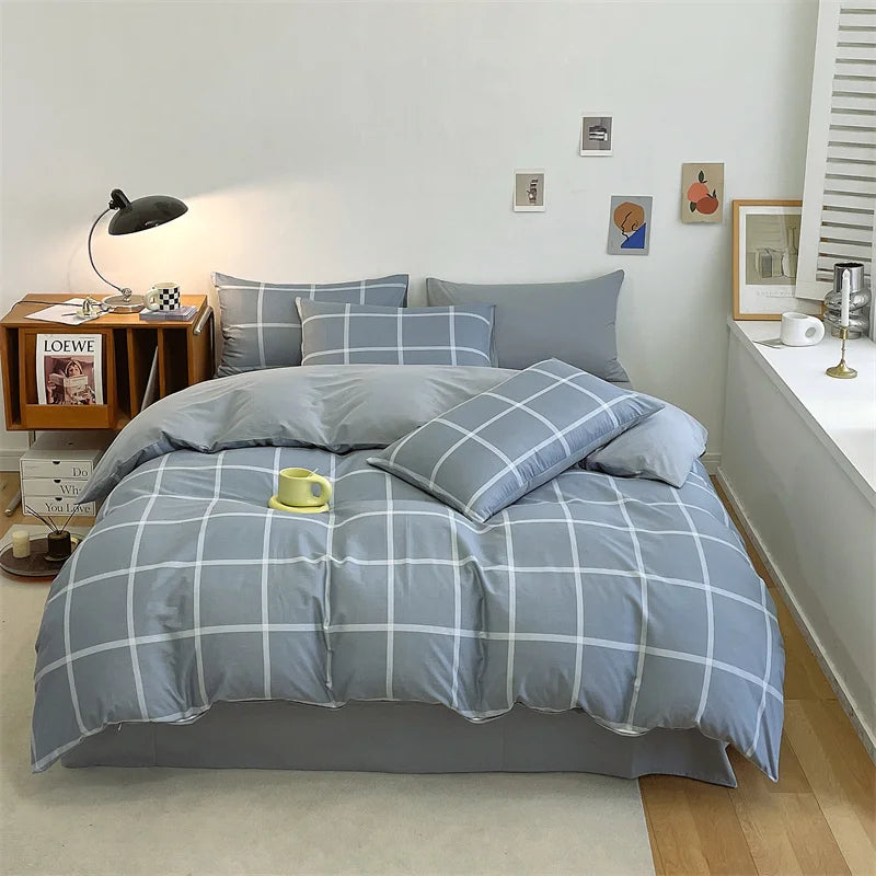 Duvet Cover Large Cotton Simple Comfortable Quilt Cover Extra Large Microfiber Quilt Cover (pillow case needs to be ordered)