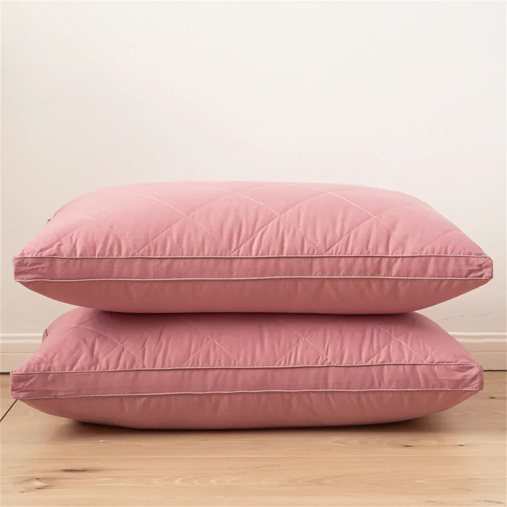 100% Cotton Pillow To Help Sleep Five-Star Hotel Cervical Pillows for Bedroom Home Decor Soft Comfortable Neck Pillow Bedding