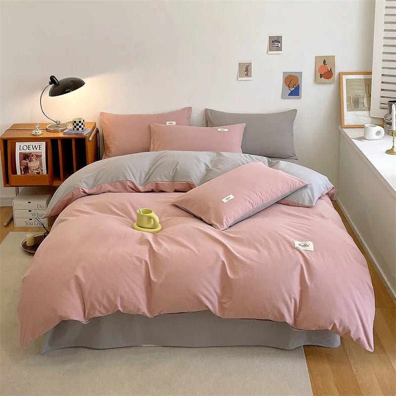 Duvet Cover Large Cotton Simple Comfortable Quilt Cover Extra Large Microfiber Quilt Cover (pillow case needs to be ordered)