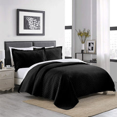 Small Queen 3 Piece Double Bed Quilt Lightweight Soft Full Size Velvet Duvet Cover  Free Shipping Bed Sheet Set