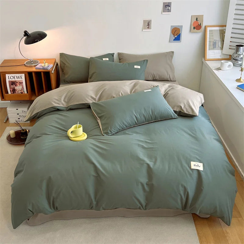 Duvet Cover Large Cotton Simple Comfortable Quilt Cover Extra Large Microfiber Quilt Cover (pillow case needs to be ordered)