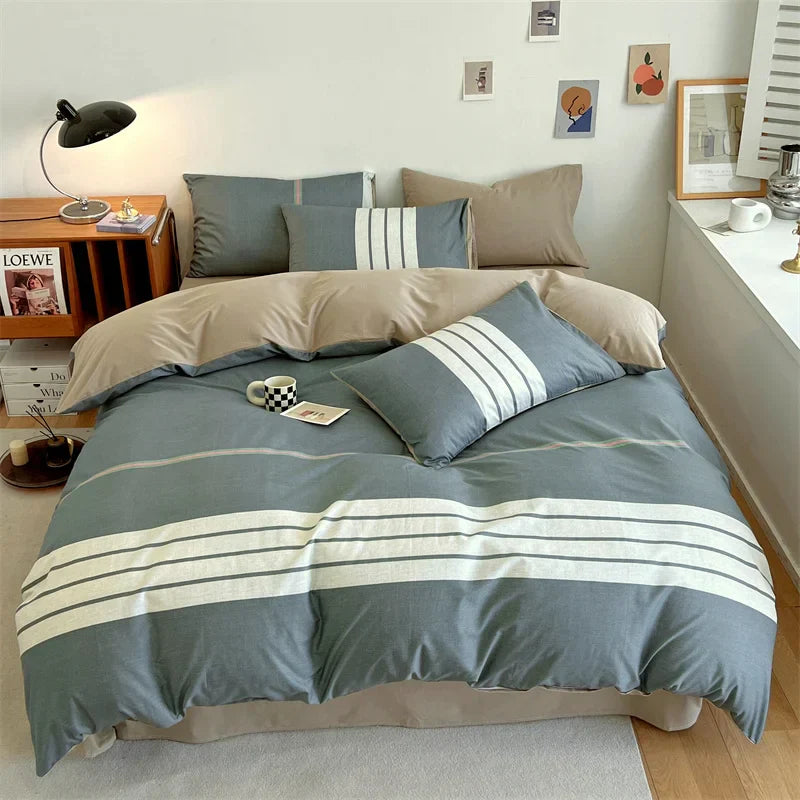 Duvet Cover Large Cotton Simple Comfortable Quilt Cover Extra Large Microfiber Quilt Cover (pillow case needs to be ordered)