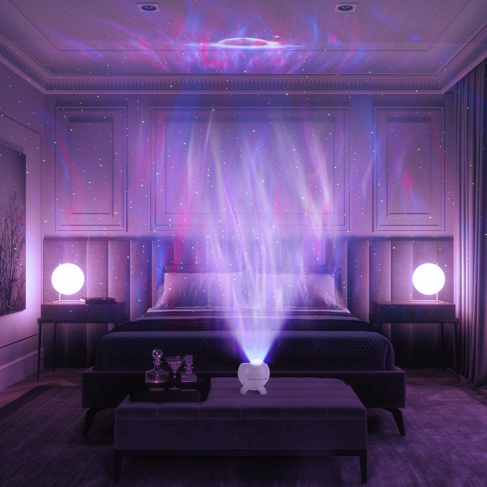 Orb Projector Round Orb Aurora Night Sky Projector – Corlus