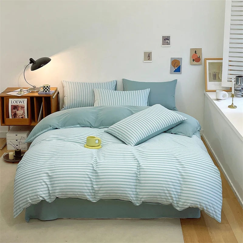 Duvet Cover Large Cotton Simple Comfortable Quilt Cover Extra Large Microfiber Quilt Cover (pillow case needs to be ordered)
