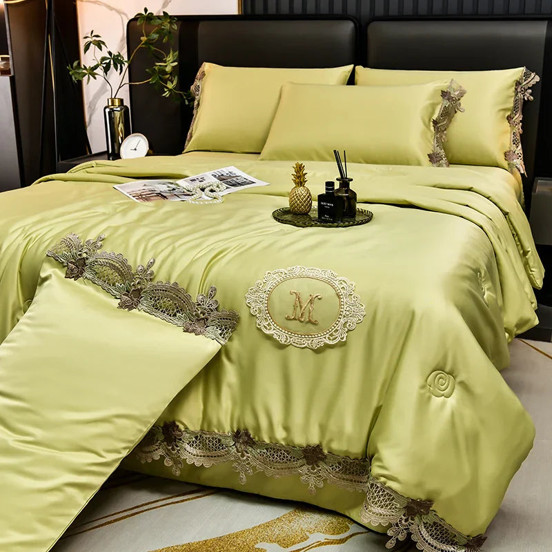 Queen Quilt Bedding Set - Lightweight Summer Quilt Full/Queen Bedspreads Queen Size- Bedding Coverlets for All Seasons