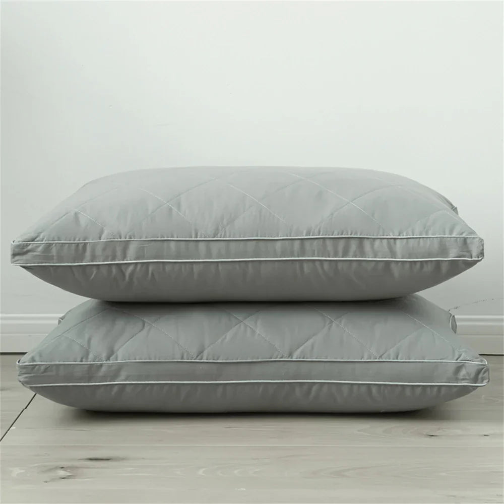 100% Cotton Pillow To Help Sleep Five-Star Hotel Cervical Pillows for Bedroom Home Decor Soft Comfortable Neck Pillow Bedding