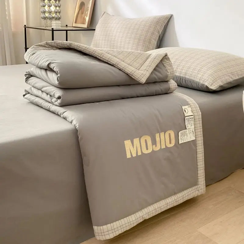 A-grade summer cotton air-conditioning quilt summer cool quilt pure cotton thin quilt core machine washable summer summer quilt