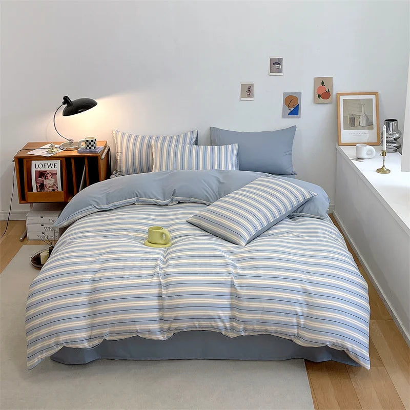 Duvet Cover Large Cotton Simple Comfortable Quilt Cover Extra Large Microfiber Quilt Cover (pillow case needs to be ordered)