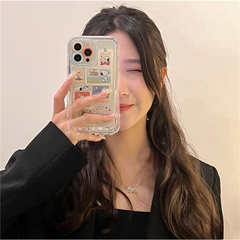 Snoopy Clear iPhone Case