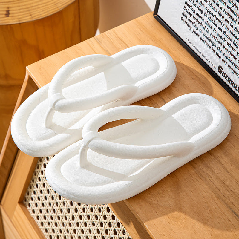 Solid Bubbly Beach Flip Flops