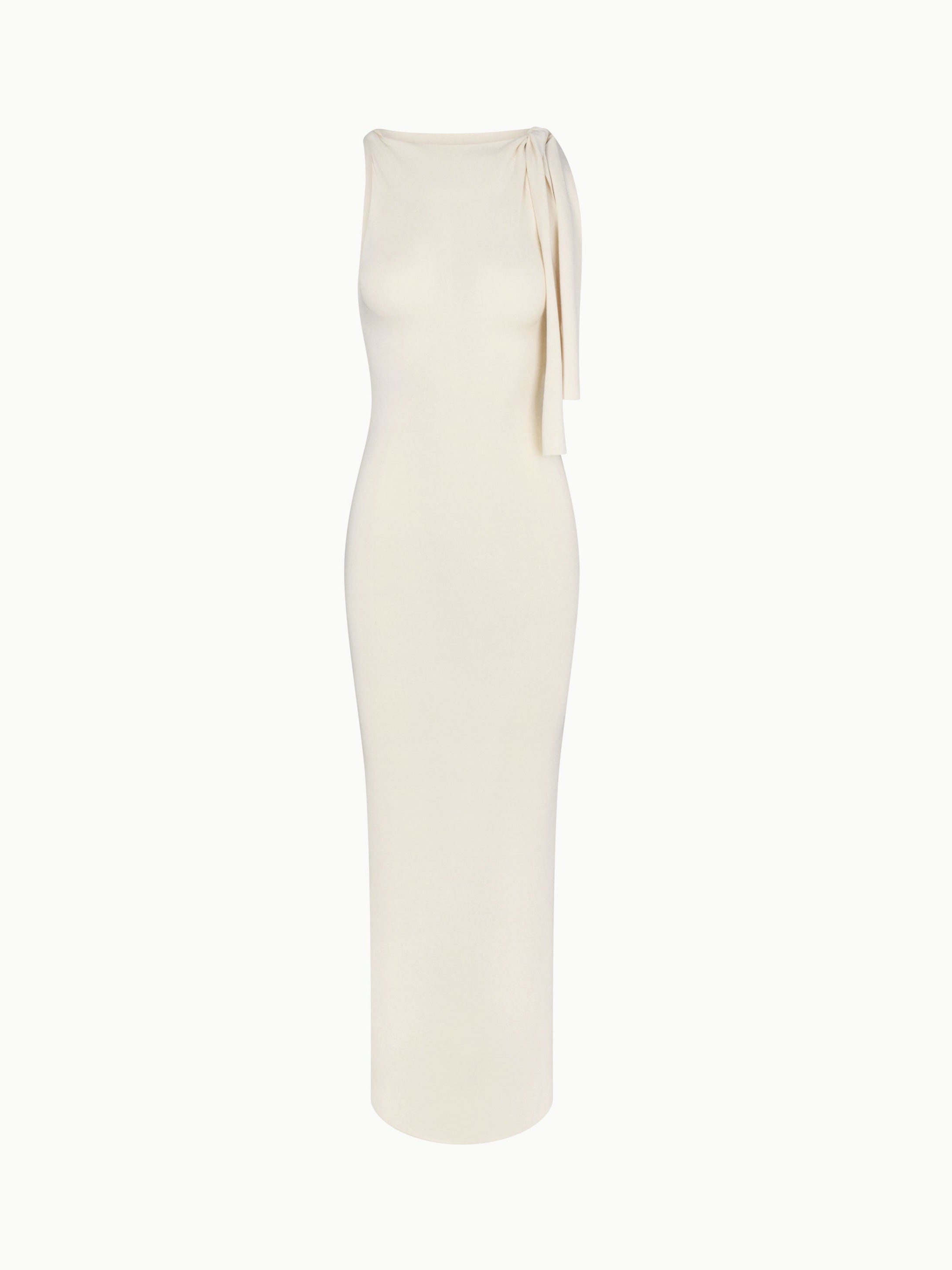 Stretch Knotted Maxi Dress