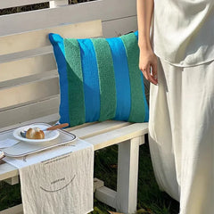 Summer Tufted Decorative Pillow