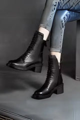Luxe Leather Ankle Boots