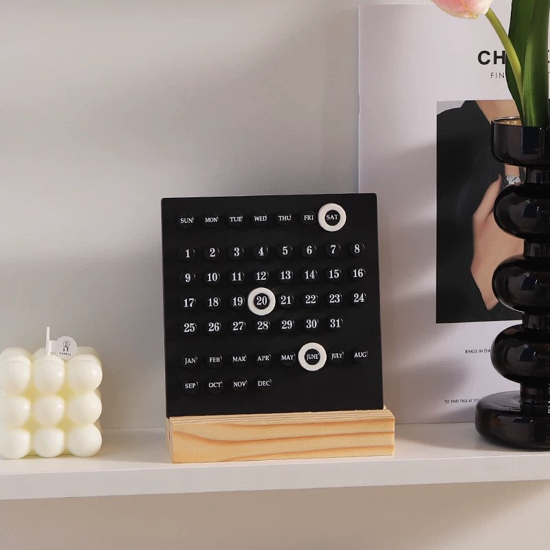 Acrylic Tabletop Calendar