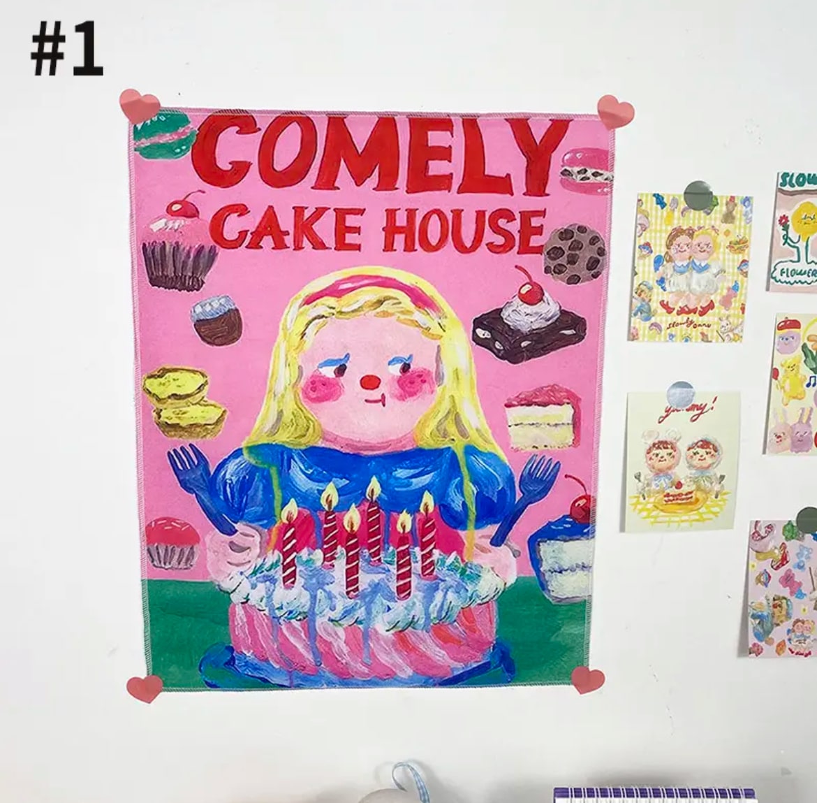 Korean Oil Painting Tapestry