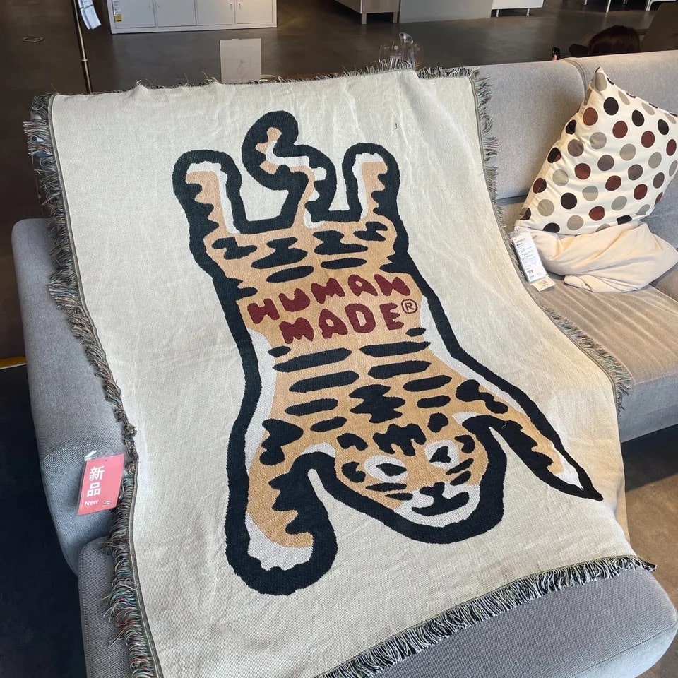 Human Made Tiger Blanket
