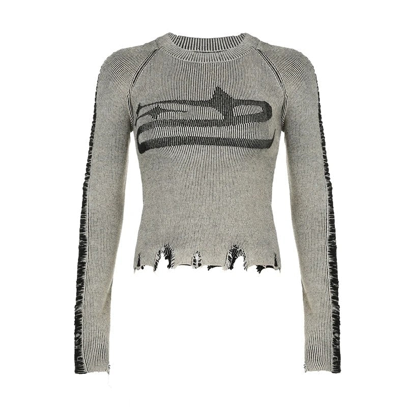 Ripped Vintage Sweater