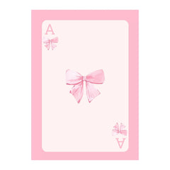 Pink Bow Coquette Poster