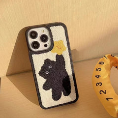 Korean Plush IPhone Case