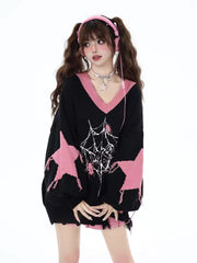 Y2K Gothic Sweater
