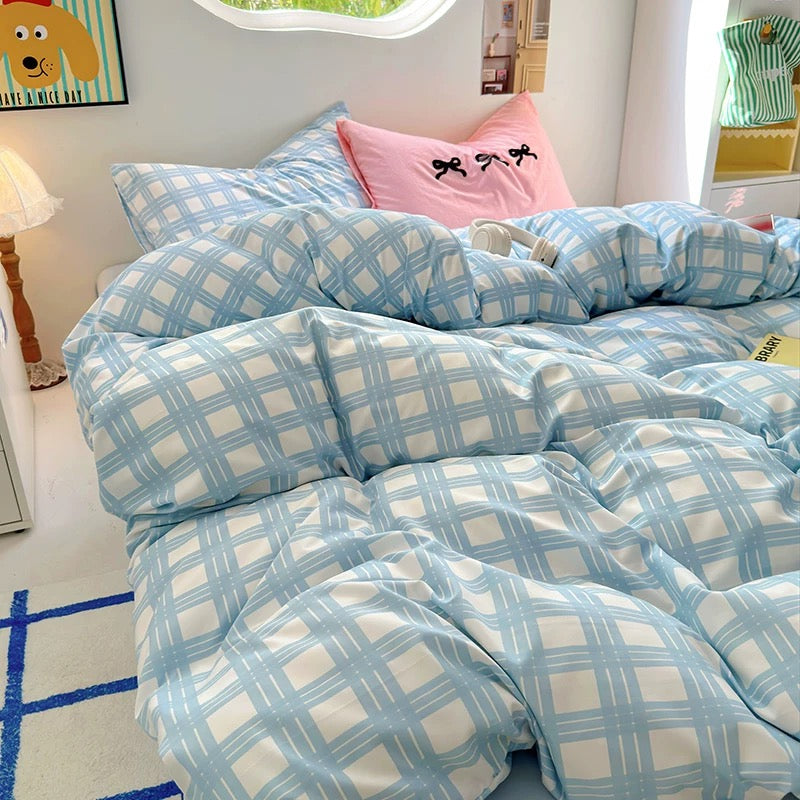 Brown Polka Dot Bedding Set