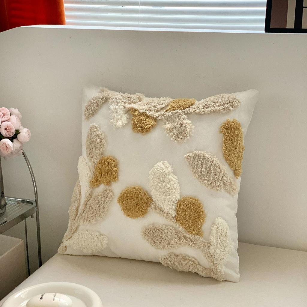 Bohemian Tufted Cotton Canvas Thick Yarn Sofa Cushion