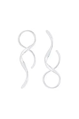 Crissia Swirl Spiral Earrings