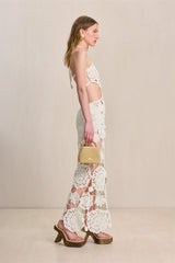 Camille Halterneck Cut-out Knit Maxi Dress