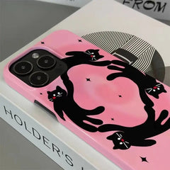 Dancing Cat iPhone Case