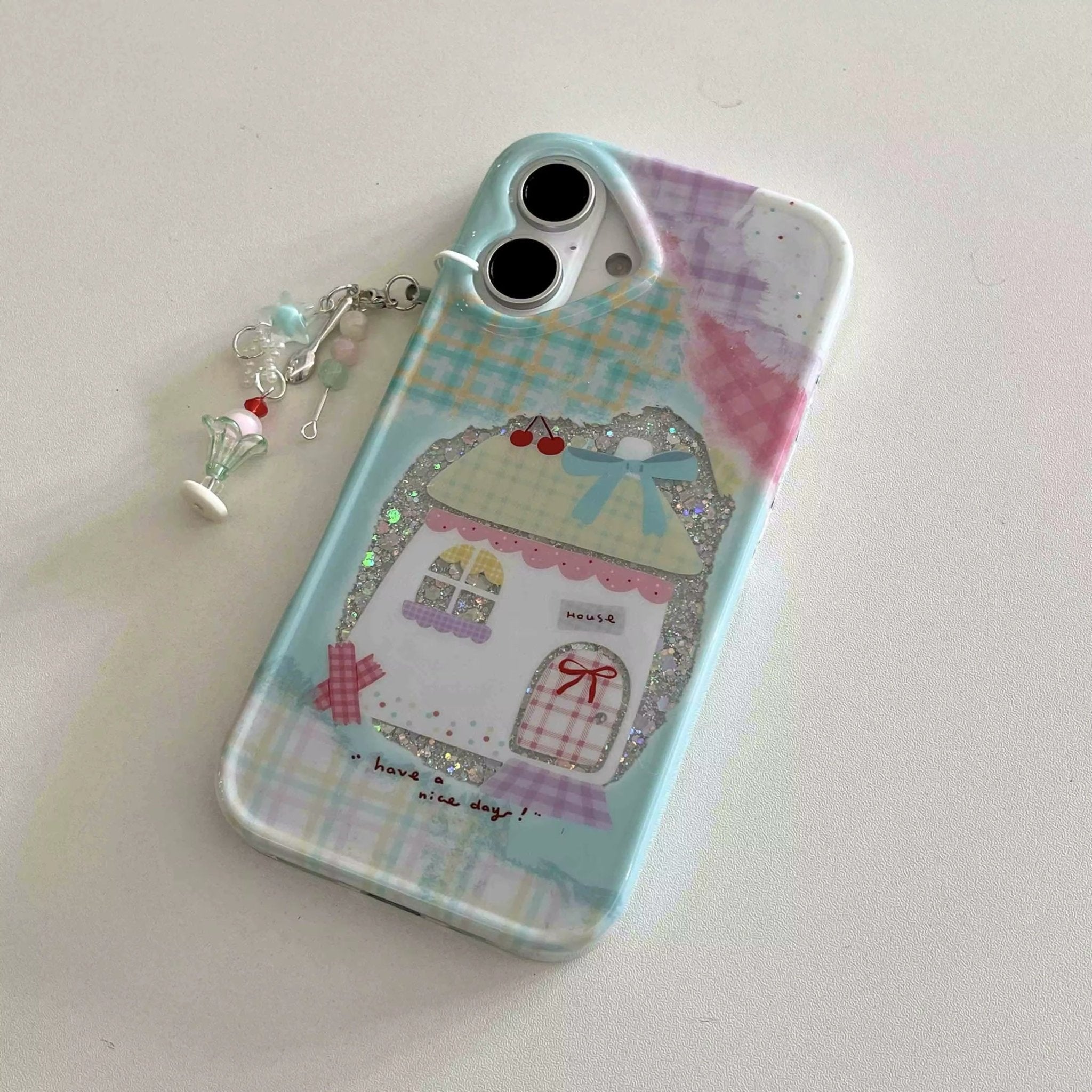 Cartoon House Kawaii iPhone Case