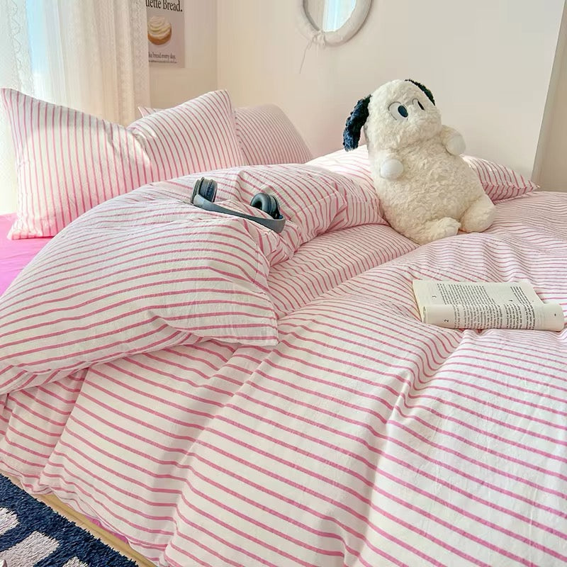 Pink Cozy Bedding Set