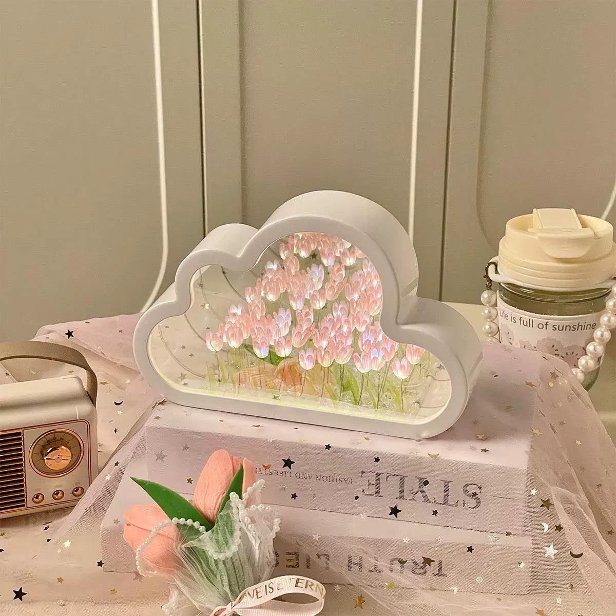 Tulip Cloud Night Light