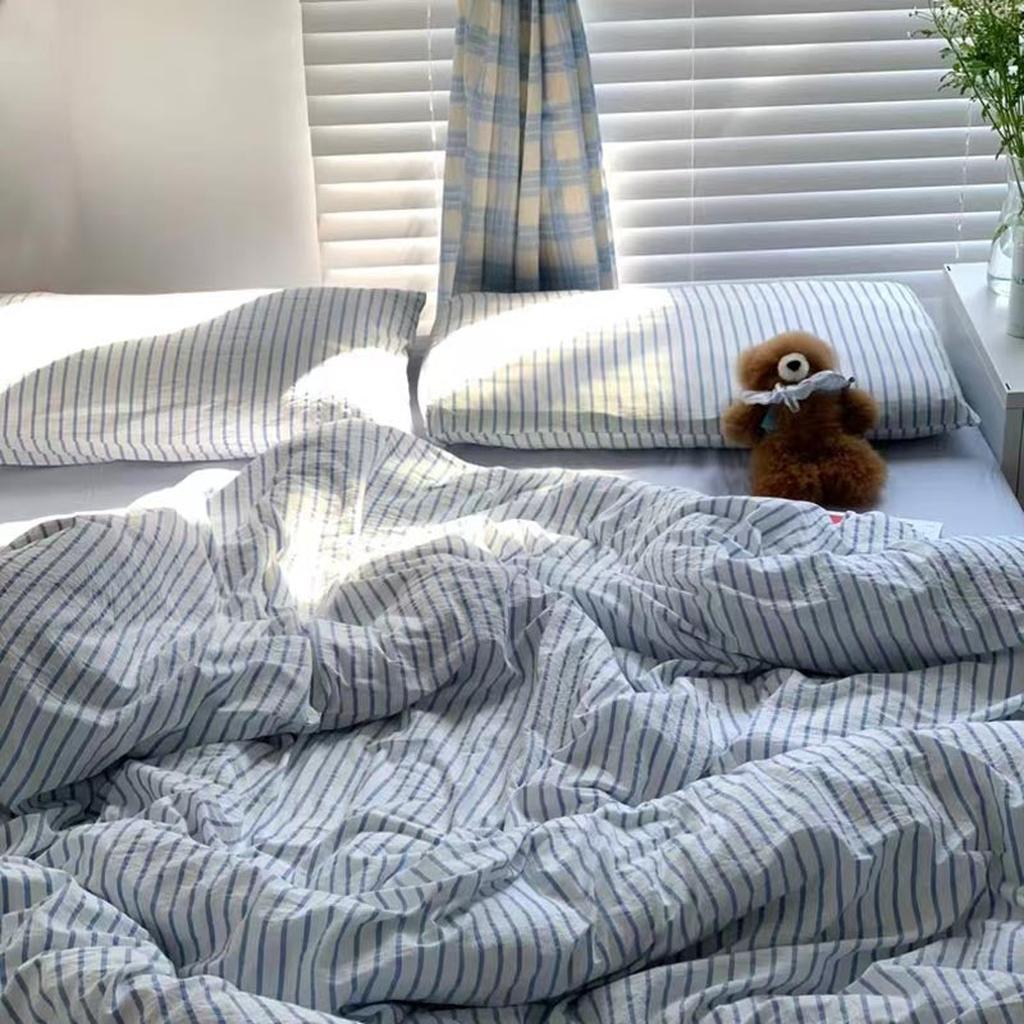 Coastal Stripes Bedding Set - Yellow